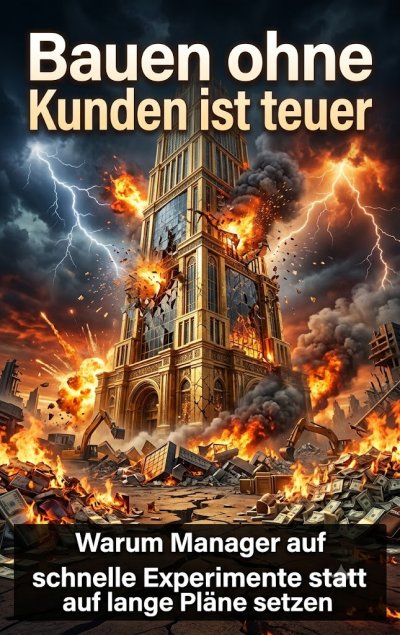 'Cover von Bauen ohne Kunden ist teuer'-Cover