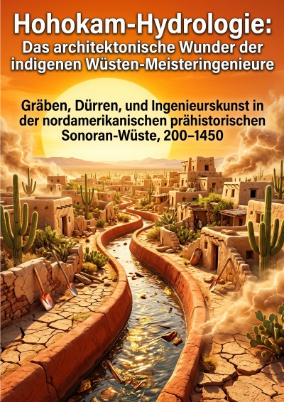'Cover von Hohokam-Hydrologie: Das architektonische Wunder der indigenen Wüsten-Meisteringenieure'-Cover