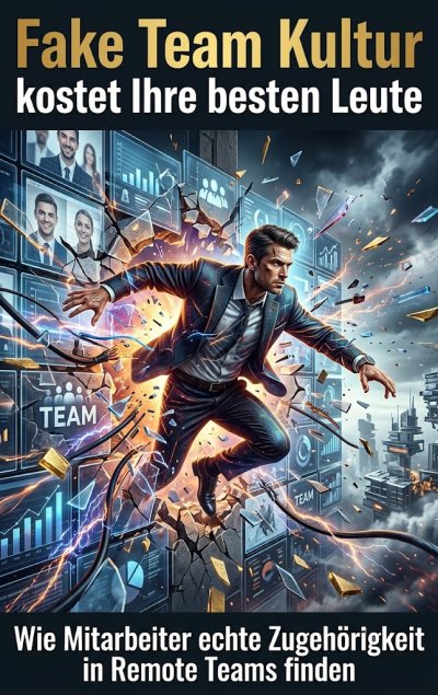 'Cover von Fake Team Kultur kostet Ihre besten Leute'-Cover
