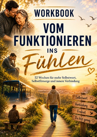 'Cover von Vom Funktionieren ins Fühlen'-Cover