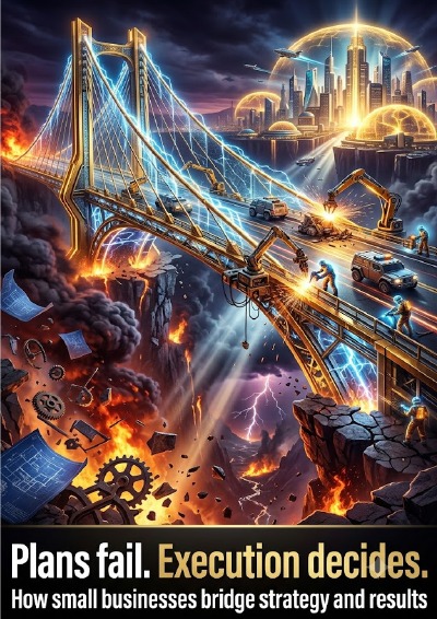 'Cover von Plans fail. Execution decides.'-Cover