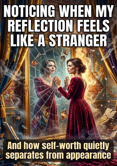 'Cover von Noticing when my reflection feels like a stranger'-Cover