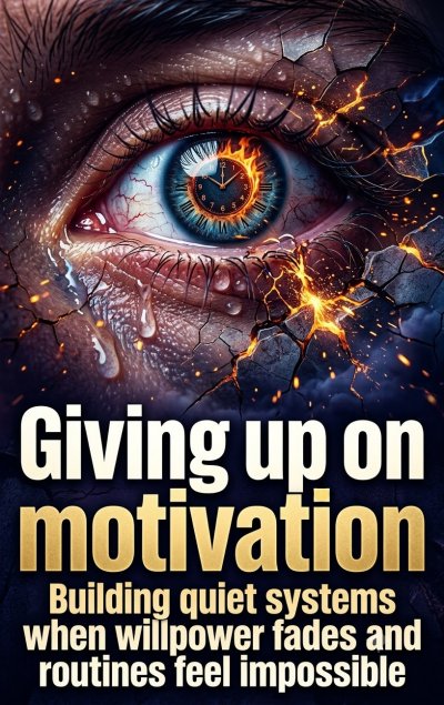 'Cover von Giving up on motivation'-Cover