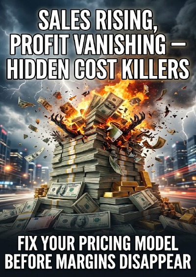 'Cover von Sales rising, profit vanishing — hidden cost killers'-Cover