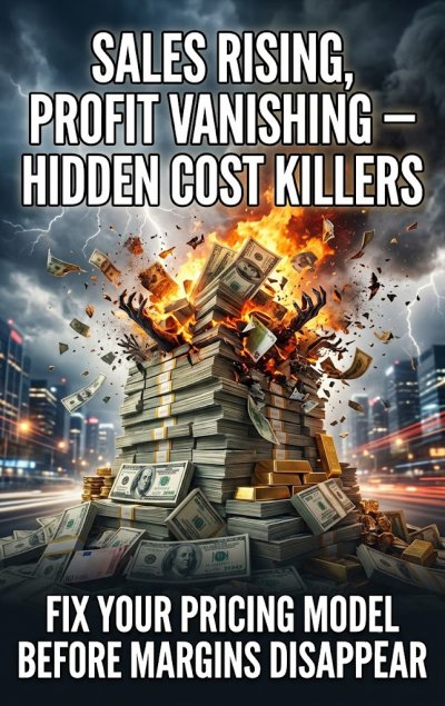 'Cover von Sales rising, profit vanishing — hidden cost killers'-Cover