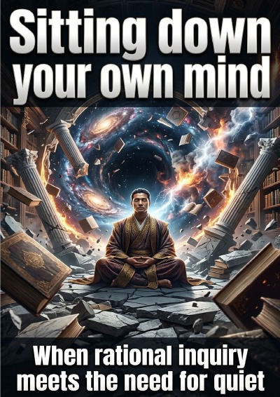'Cover von Sitting down with your own mind'-Cover