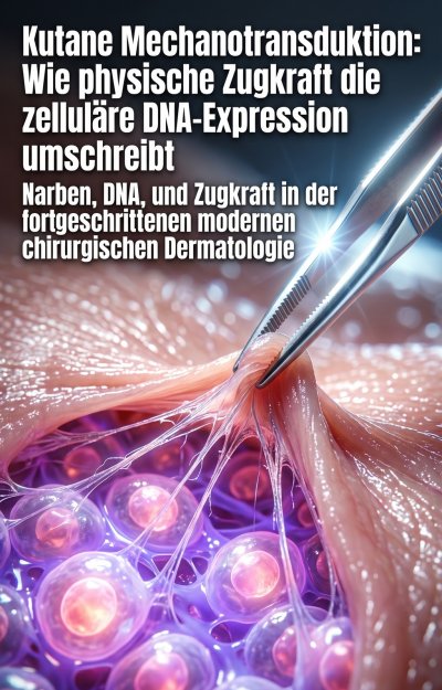 'Cover von Kutane Mechanotransduktion: Wie physische Zugkraft die zelluläre DNA-Expression umschreibt'-Cover