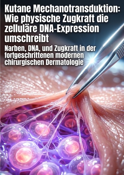 'Cover von Kutane Mechanotransduktion: Wie physische Zugkraft die zelluläre DNA-Expression umschreibt'-Cover