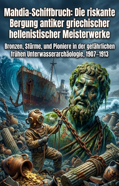 'Cover von Mahdia-Schiffbruch: Die riskante Bergung antiker griechischer hellenistischer Meisterwerke'-Cover