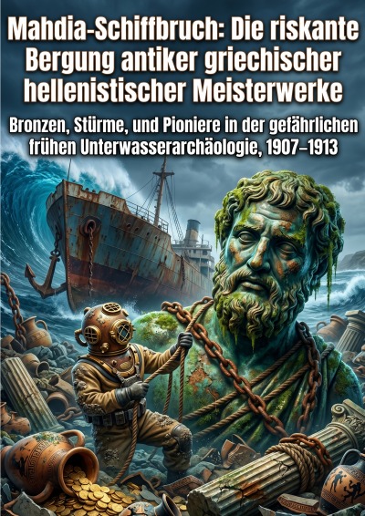 'Cover von Mahdia-Schiffbruch: Die riskante Bergung antiker griechischer hellenistischer Meisterwerke'-Cover