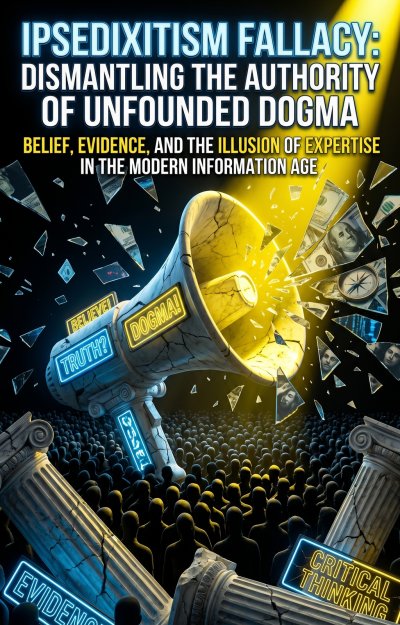 'Cover von Ipsedixitism Fallacy: Dismantling the Authority of Unfounded Dogma'-Cover
