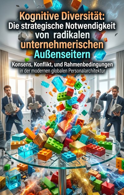 'Cover von Kognitive Diversität: Die strategische Notwendigkeit von radikalen unternehmerischen Außenseitern'-Cover