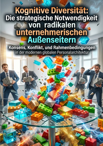'Cover von Kognitive Diversität: Die strategische Notwendigkeit von radikalen unternehmerischen Außenseitern'-Cover