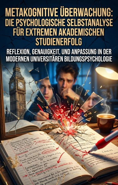 'Cover von Metakognitive Überwachung: Die psychologische Selbstanalyse für extremen akademischen Studienerfolg'-Cover
