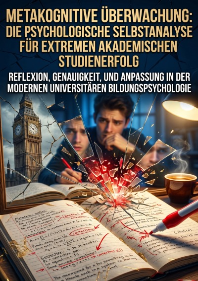 'Cover von Metakognitive Überwachung: Die psychologische Selbstanalyse für extremen akademischen Studienerfolg'-Cover