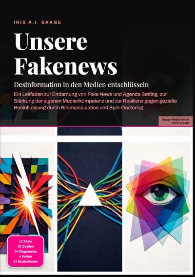 'Cover von Unsere Fakenews: Desinformation in den Medien entschlüsseln'-Cover