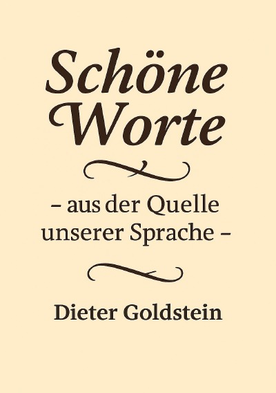 'Cover von Schöne Worte -aus der Quelle unserer Sprache-'-Cover