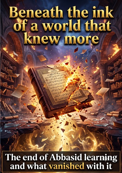 'Cover von Beneath the ink of a world that knew more'-Cover