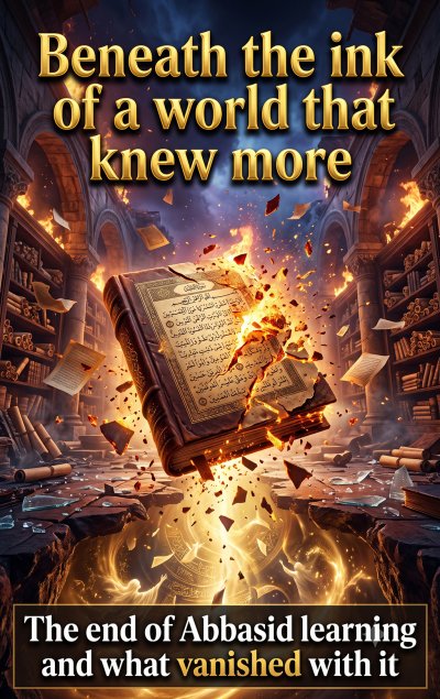 'Cover von Beneath the ink of a world that knew more'-Cover