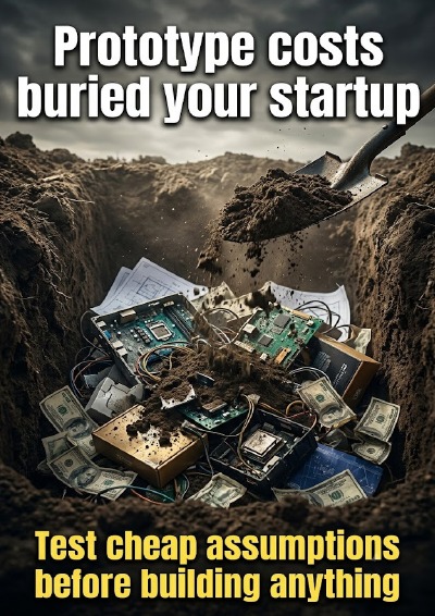 'Cover von Prototype costs buried your startup'-Cover