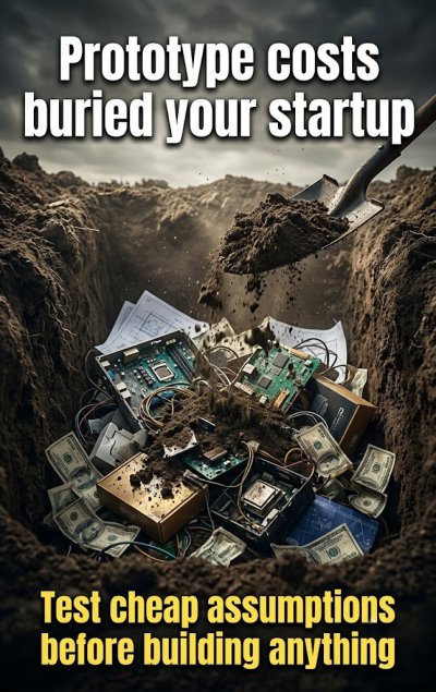 'Cover von Prototype costs buried your startup'-Cover