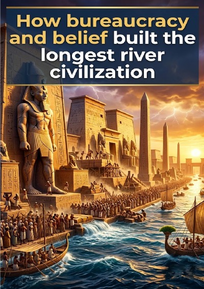 'Cover von How bureaucracy and belief built the longest river civilization'-Cover