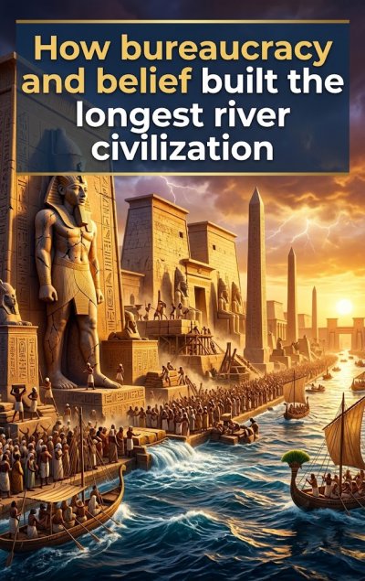 'Cover von How bureaucracy and belief built the longest river civilization'-Cover
