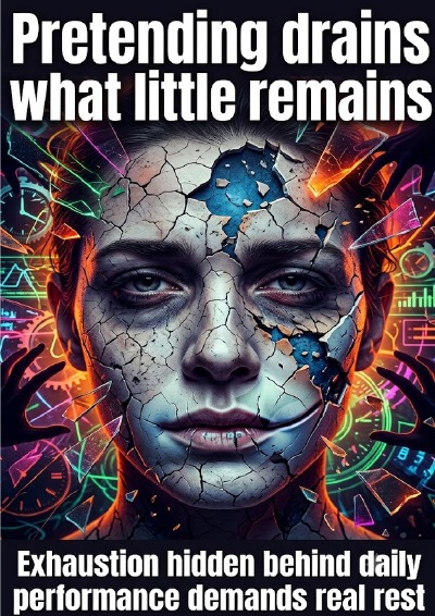 'Cover von Pretending drains what little remains'-Cover