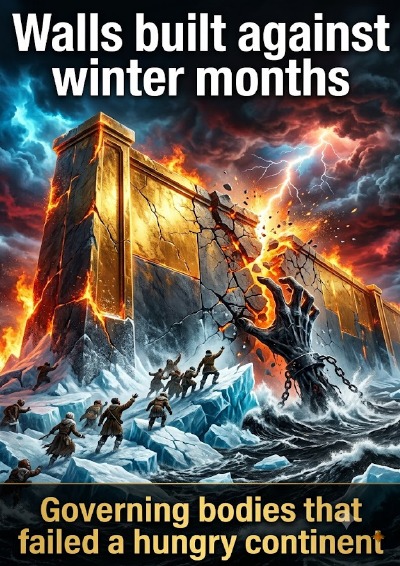 'Cover von Walls built against winter months'-Cover
