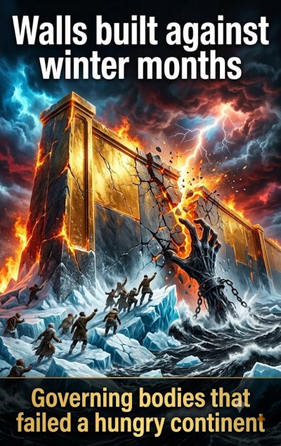 'Cover von Walls built against winter months'-Cover
