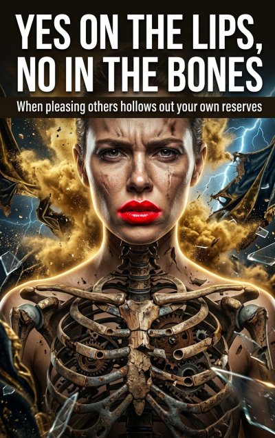 'Cover von Yes on the lips, no in the bones'-Cover