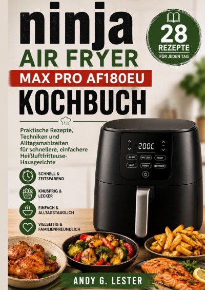 'Cover von ninja air fryer max pro af180eu kochbuch'-Cover