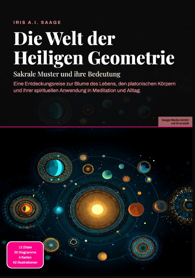 'Cover von Die Welt der Heiligen Geometrie: Sakrale Muster und ihre Bedeutung'-Cover