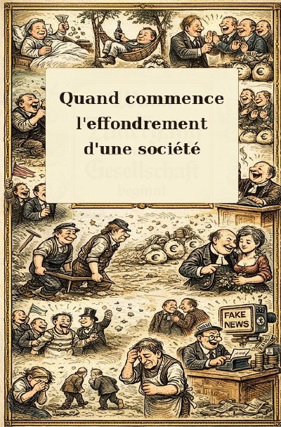 'Cover von Quand commence l’effondrement d’une société'-Cover