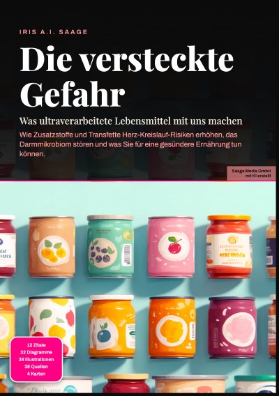 'Cover von Die versteckte Gefahr: Was ultraverarbeitete Lebensmittel mit uns machen'-Cover