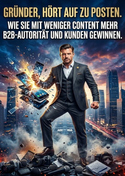 'Cover von Gründer, hört auf zu posten.'-Cover