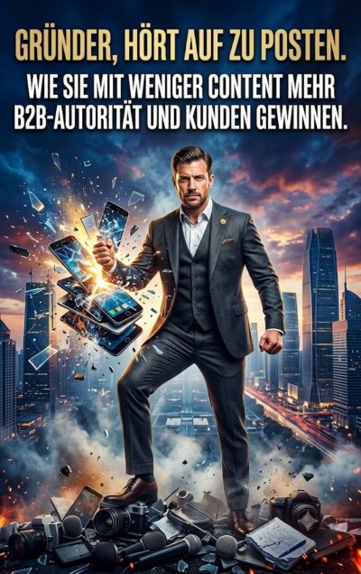 'Cover von Gründer, hört auf zu posten.'-Cover