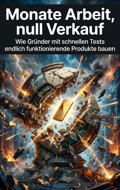 'Cover von Monate Arbeit, null Verkauf'-Cover