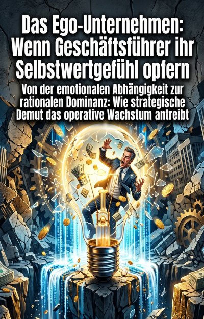 'Cover von Das Ego-Unternehmen: Wenn Geschäftsführer ihr Selbstwertgefühl opfern'-Cover