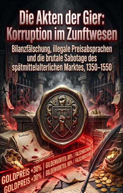 'Cover von Die Akten der Gier: Korruption im Zunftwesen'-Cover