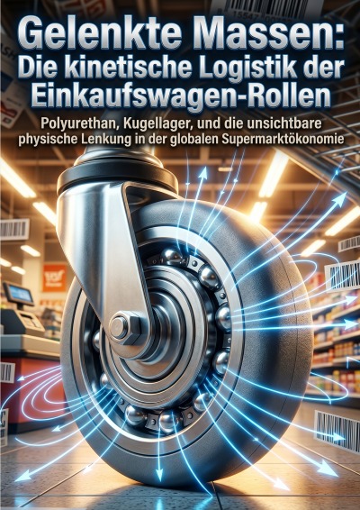 'Cover von Gelenkte Massen: Die kinetische Logistik der Einkaufswagen-Rollen'-Cover