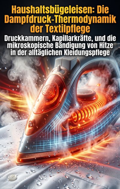 'Cover von Haushaltsbügeleisen: Die Dampfdruck-Thermodynamik der Textilpflege'-Cover