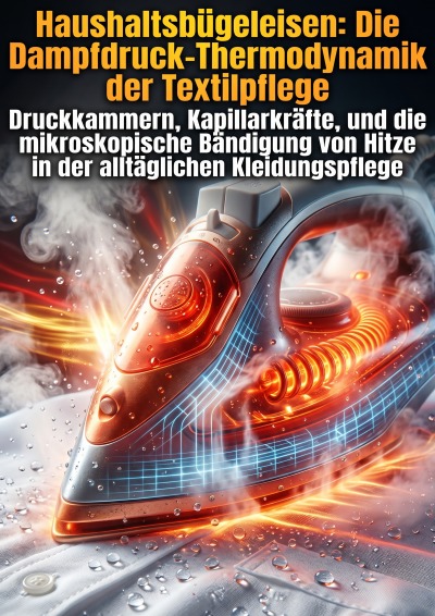 'Cover von Haushaltsbügeleisen: Die Dampfdruck-Thermodynamik der Textilpflege'-Cover