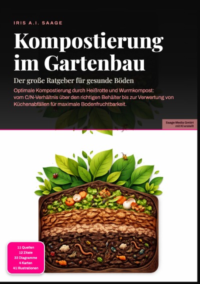'Cover von Kompostierung im Gartenbau: Der große Ratgeber für gesunde Böden'-Cover