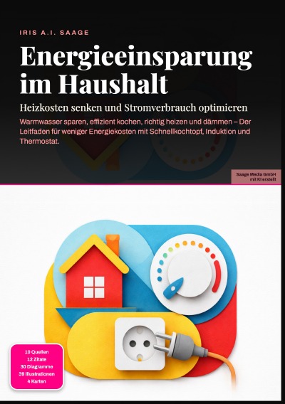'Cover von Energieeinsparung im Haushalt: Heizkosten senken und Stromverbrauch optimieren'-Cover