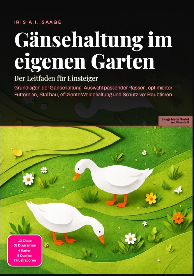 'Cover von Gänsehaltung im eigenen Garten: Der Leitfaden für Einsteiger'-Cover
