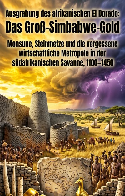 'Cover von Ausgrabung des afrikanischen El Dorado: Das Groß-Simbabwe-Gold'-Cover