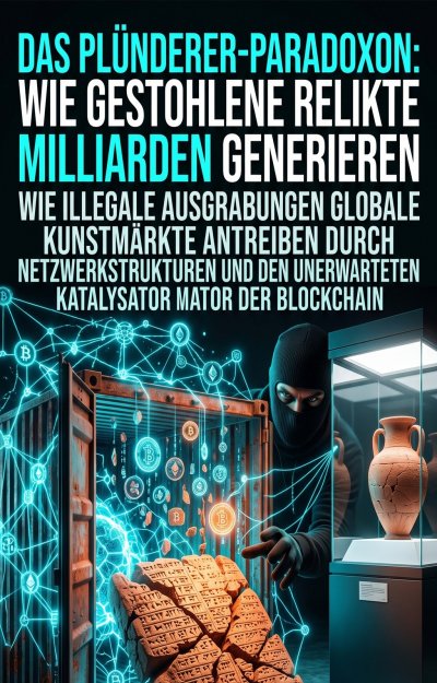 'Cover von Das Plünderer-Paradoxon: Wie gestohlene Relikte Milliarden generieren'-Cover