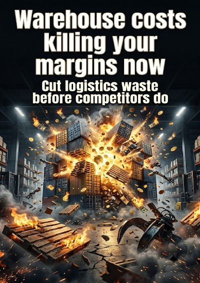 'Cover von Warehouse costs killing your margins now'-Cover