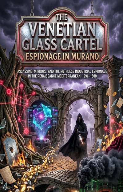 'Cover von The Venetian Glass Cartel: Espionage in Murano'-Cover
